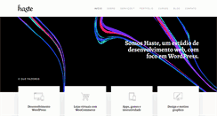 Desktop Screenshot of hastedesign.com.br